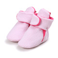 Baby Girls Boys Cotton Booties Winter Warm Socks Soft Sole Crib Newborn Soft Sole Safety Boots